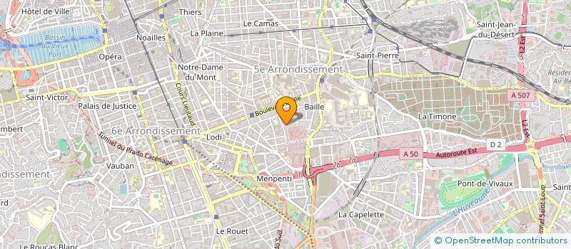localisation de l'entreprise MADAME ANNE DE BRABANDERE à MARSEILLE