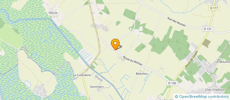 localisation de l'entreprise MADAME ANNE DE CHERADE DE MONTBRON à SABLONCEAUX