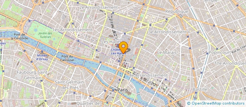 localisation de l'entreprise MADAME ANNE DE HODY à PARIS