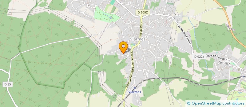 localisation de l'entreprise MADAME ANNE DE LA FORGE à VIARMES