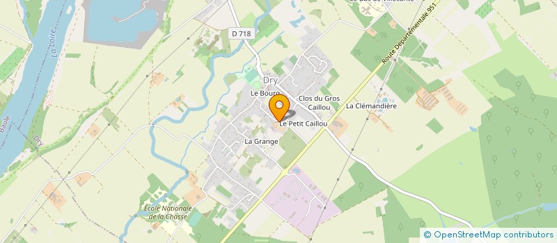 localisation de l'entreprise MADAME ANNE DE LA GARDE à JOUY-LE-POTIER