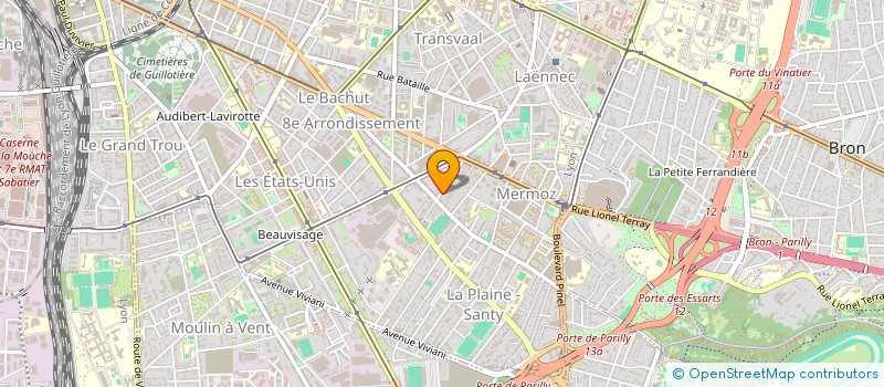 localisation de l'entreprise MADAME ANNE DE LAGONDE à LYON