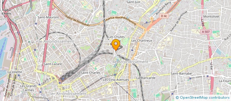localisation de l'entreprise MADAME ANNE DE LAVAISSIERE DE LAVERGNE à MARSEILLE