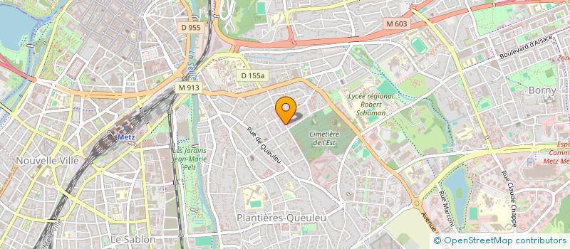 localisation de l'entreprise MADAME ANNE DE MICHELE  GANDRANGE