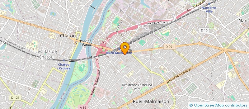 localisation de l'entreprise MADAME ANNE DE MORAND DE CONFIGNON à RUEIL-MALMAISON