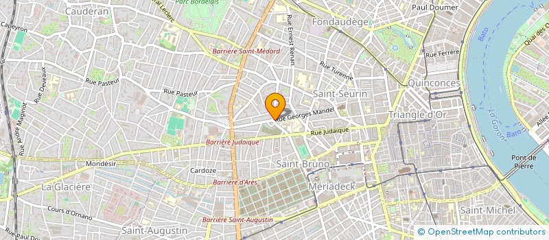localisation de l'entreprise MADAME ANNE DE PEGUILHAN DE LARBOUST à BORDEAUX
