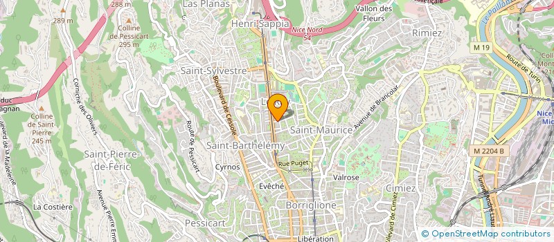 localisation de l'entreprise MADAME ANNE DE RENZIS à NICE