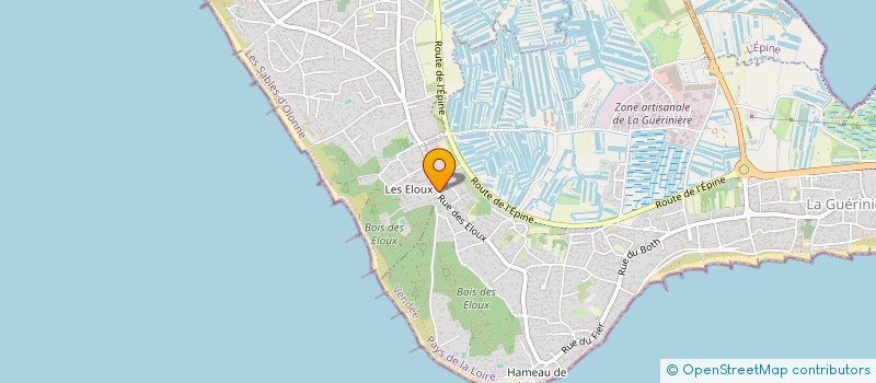 localisation de l'entreprise MADAME ANNE DE SMET  LA GUERINIERE