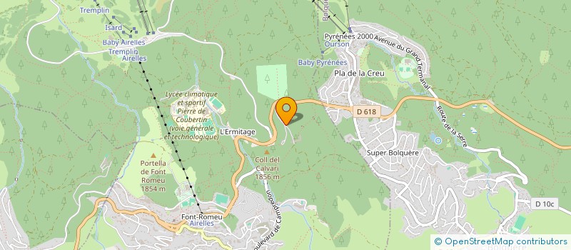 localisation de l'entreprise MADAME ANNE DE VERDELHAN  FONT-ROMEU-ODEILLO-VIA