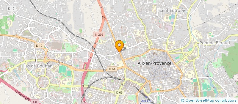 localisation de l'entreprise MADAME ANNE DEBEAURAIN à AIX-EN-PROVENCE