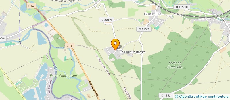 localisation de l'entreprise MADAME ANNE DEBEAUVAIS à GUAINVILLE