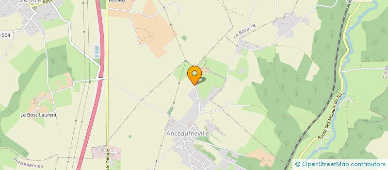 localisation de l'entreprise MADAME ANNE DECROIX  ANCEAUMEVILLE