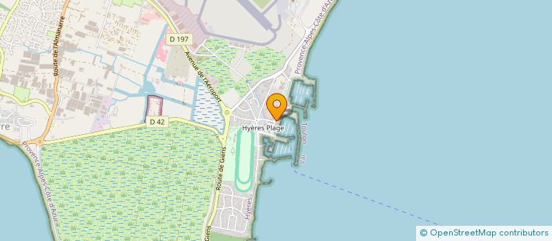 localisation de l'entreprise MADAME ANNE DEGIOANNI à HYERES