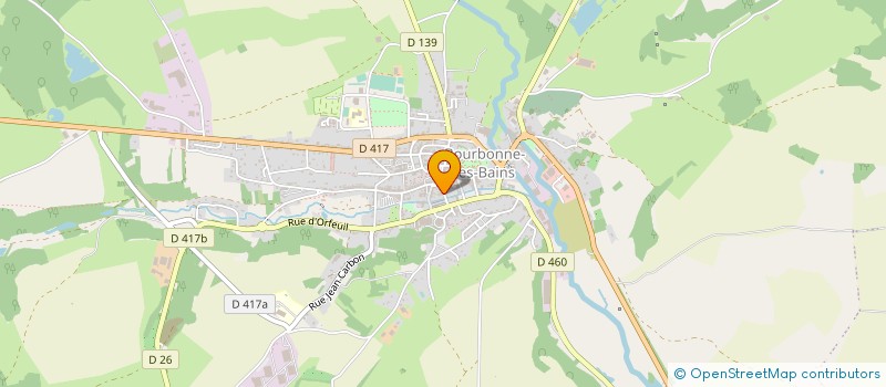 localisation de l'entreprise MADAME ANNE DEGOUY à BOURBONNE-LES-BAINS