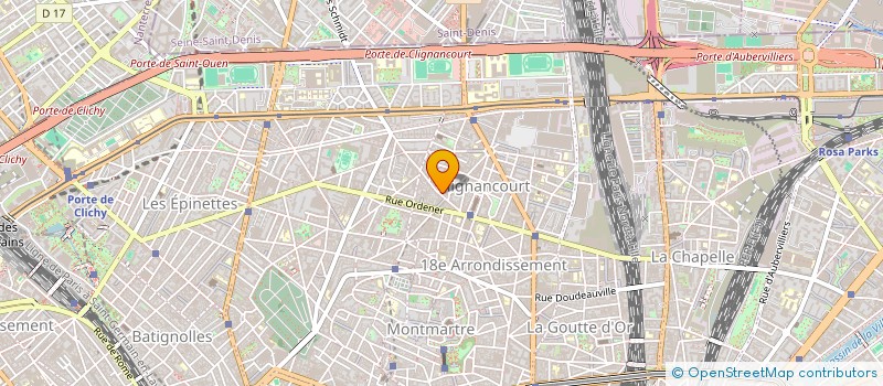 localisation de l'entreprise MADAME ANNE DEGROUX  PARIS