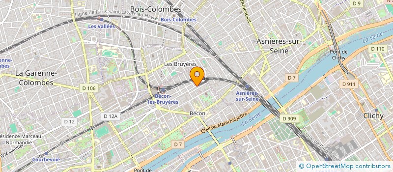 localisation de l'entreprise MADAME ANNE DEHAYE à COURBEVOIE
