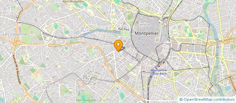 localisation de l'entreprise MADAME ANNE DELABRE à MONTPELLIER