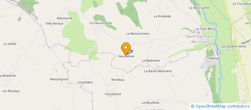 localisation de l'entreprise MADAME ANNE DELACAMPAGNE à SAINT-GERMAIN-DES-GROIS