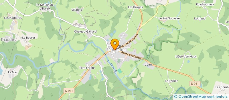 localisation de l'entreprise MADAME ANNE DELAGARDE à PONTARION