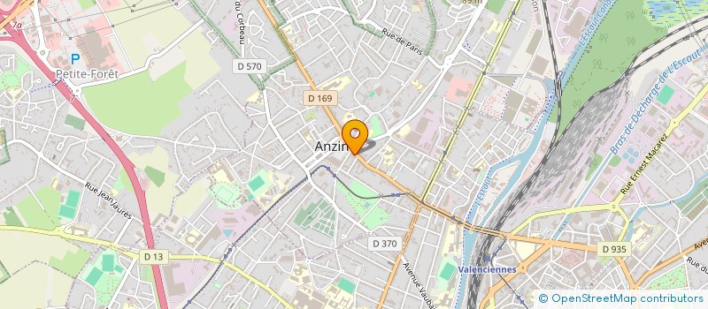 localisation de l'entreprise MADAME ANNE DELAHOUSSE  ANZIN