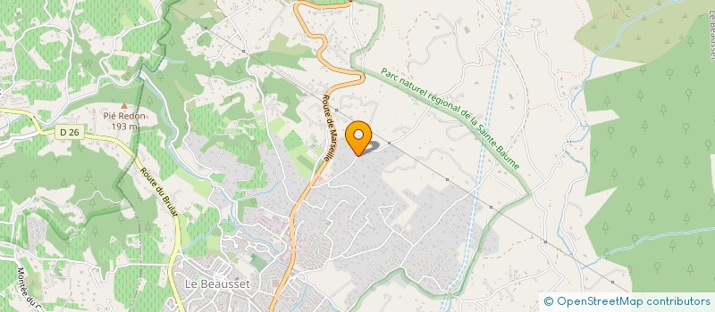 localisation de l'entreprise MADAME ANNE DELAPLANCHE  TOULON