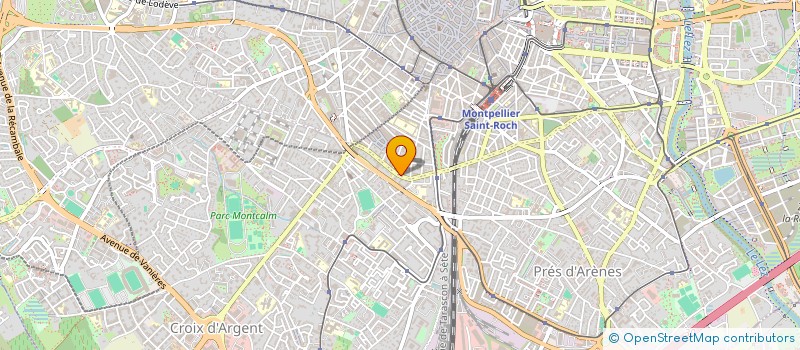 localisation de l'entreprise MADAME ANNE DELARUE à MONTPELLIER