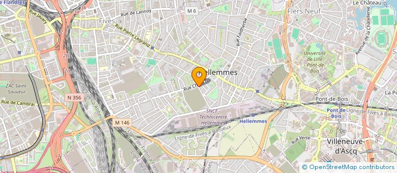 localisation de l'entreprise MADAME ANNE DELAVA à LILLE