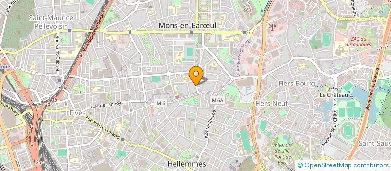 localisation de l'entreprise MADAME ANNE DELEURY  MONS-EN-BARUL