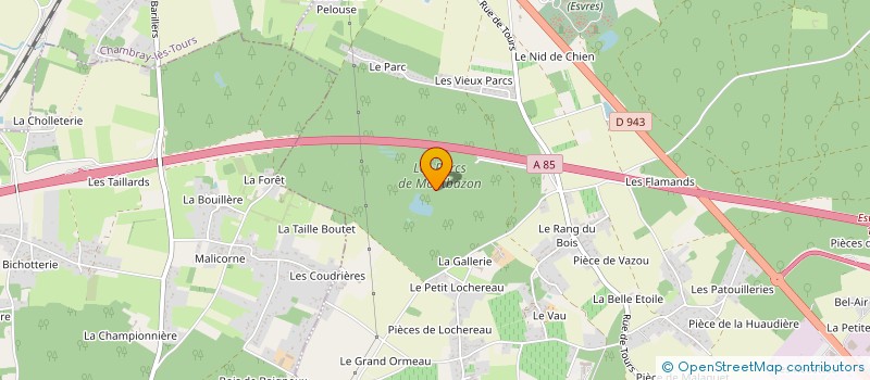 localisation de l'entreprise MADAME ANNE DELHOMMAIS à ESVRES