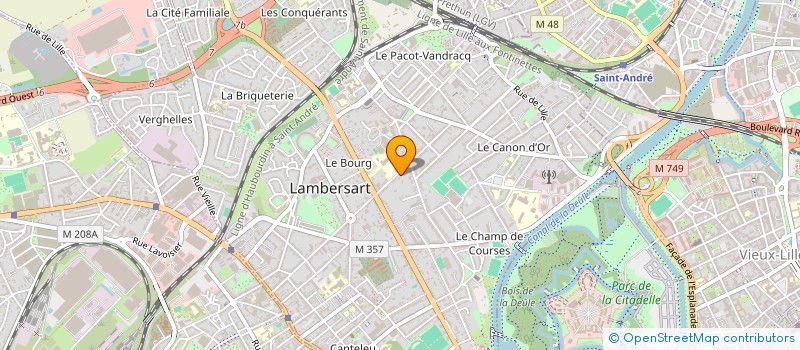 localisation de l'entreprise MADAME ANNE DELMOTTE à LAMBERSART