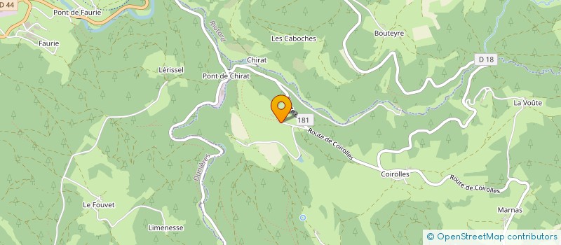 localisation de l'entreprise MADAME ANNE DELPHIN  SAINT-JULIEN-MOLHESABATE