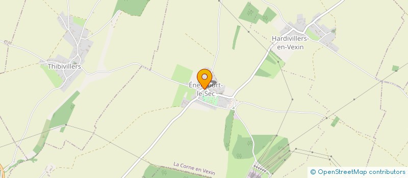 localisation de l'entreprise MADAME ANNE DEMORY  LA CORNE-EN-VEXIN