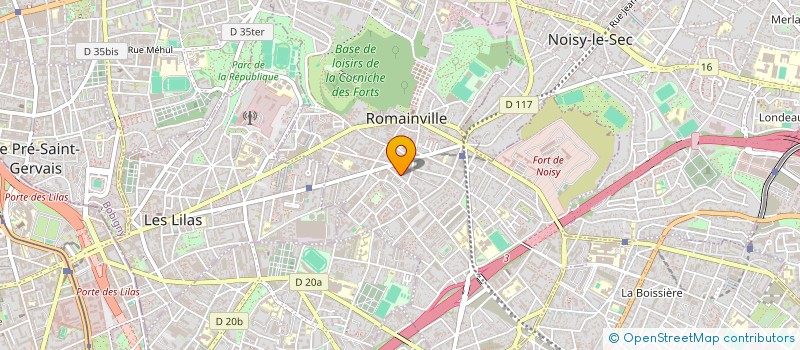 localisation de l'entreprise MADAME ANNE DENASTAS à ROMAINVILLE