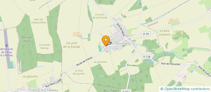 localisation de l'entreprise MADAME ANNE DENICOURT à FRENICHES