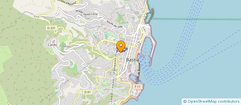 localisation de l'entreprise MADAME ANNE DEPEILLE à BASTIA