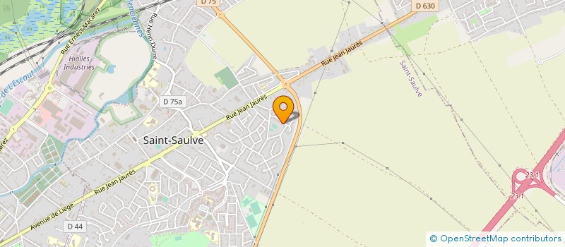 localisation de l'entreprise MADAME ANNE DESCAMPS  SAINT-SAULVE