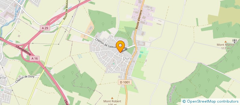 localisation de l'entreprise MADAME ANNE DESENCLOS  DURY