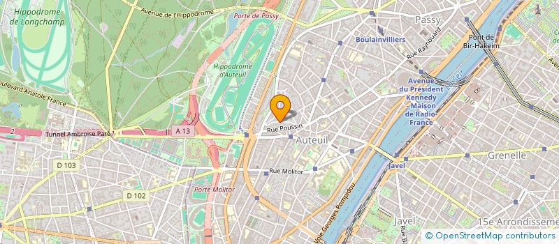 localisation de l'entreprise MADAME ANNE DESFILIS  PARIS