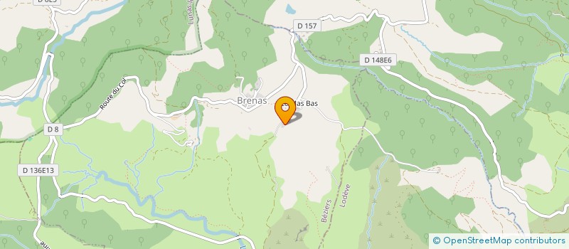 localisation de l'entreprise MADAME ANNE DESMIER  BRENAS