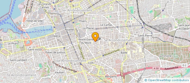 localisation de l'entreprise MADAME ANNE DESMONS à MARSEILLE