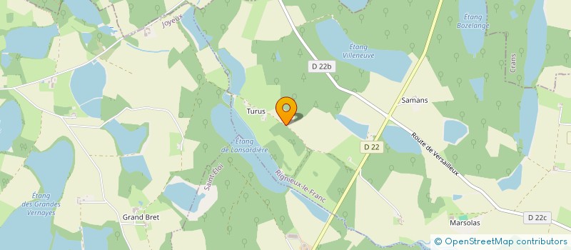 localisation de l'entreprise MADAME ANNE DESOMBRE  RIGNIEUX-LE-FRANC