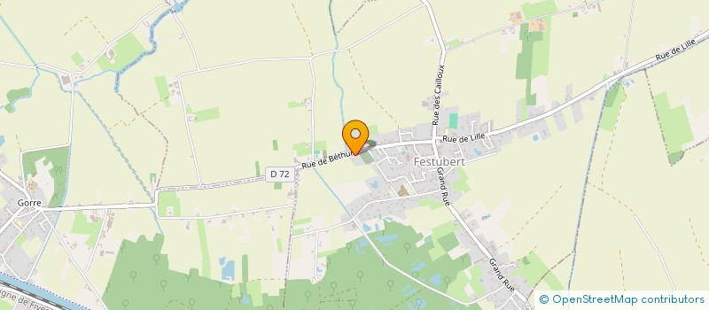 localisation de l'entreprise MADAME ANNE DESQUELLES  FESTUBERT