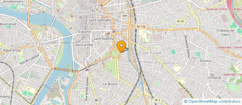 localisation de l'entreprise MADAME ANNE DESVERNAY  VERDUN-SUR-GARONNE