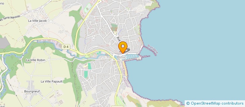 localisation de l'entreprise MADAME ANNE DEVALAN  BINIC-ETABLES-SUR-MER