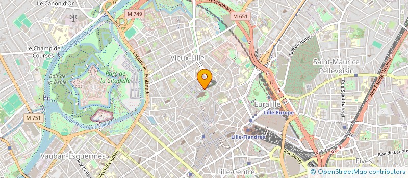 localisation de l'entreprise MADAME ANNE DEVOS à LILLE