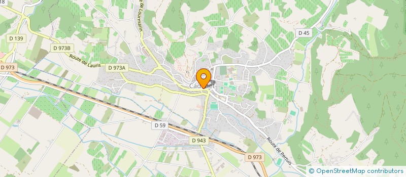 localisation de l'entreprise MADAME ANNE DI MENNO DI BUCCHIANICO à CADENET