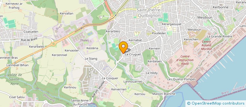 localisation de l'entreprise MADAME ANNE DOARE à BREST