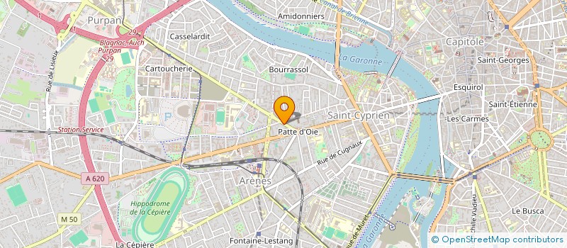 localisation de l'entreprise MADAME ANNE DOHOLLO à TOULOUSE