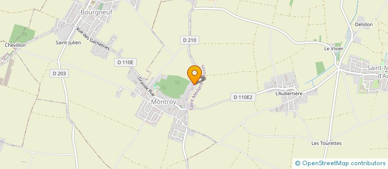 localisation de l'entreprise MADAME ANNE DORKELD  MONTROY