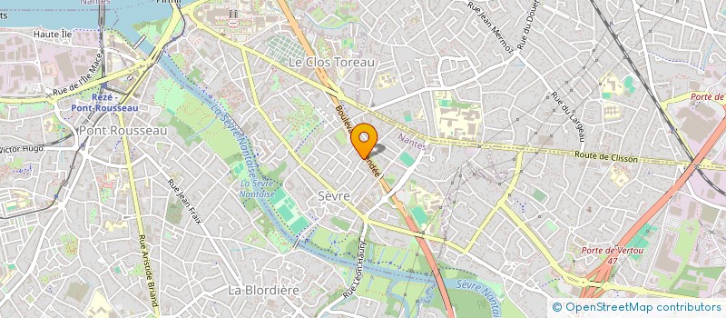 localisation de l'entreprise MADAME ANNE DOUCERON à NANTES